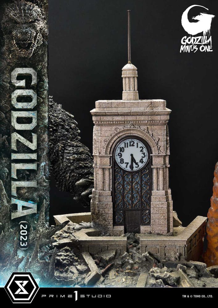 Godzilla minus één diorama masterline -serie Godzilla 2023 bonusversie 70 cm