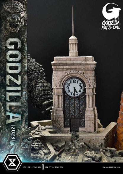 Godzilla minus één diorama masterline -serie Godzilla 2023 bonusversie 70 cm