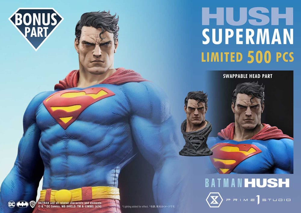 DC Comics Premium Masterline Series Statue 1/4 Batman: Hush (Comic) Superman Bonus versie 77 cm