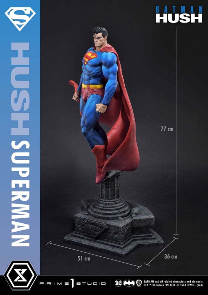 DC Comics Premium Masterline Series Statue 1/4 Batman: Hush (Comic) Superman Bonus versie 77 cm