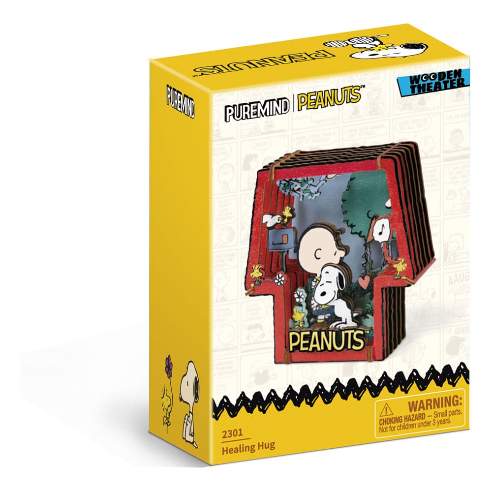 Pinda's puremind model kit houten theater genezing knuffel