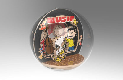 Pinda's Puremind Model Kit Globe Wooden Theatre Globe Night of Music