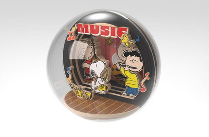 Pinda's Puremind Model Kit Globe Wooden Theatre Globe Night of Music