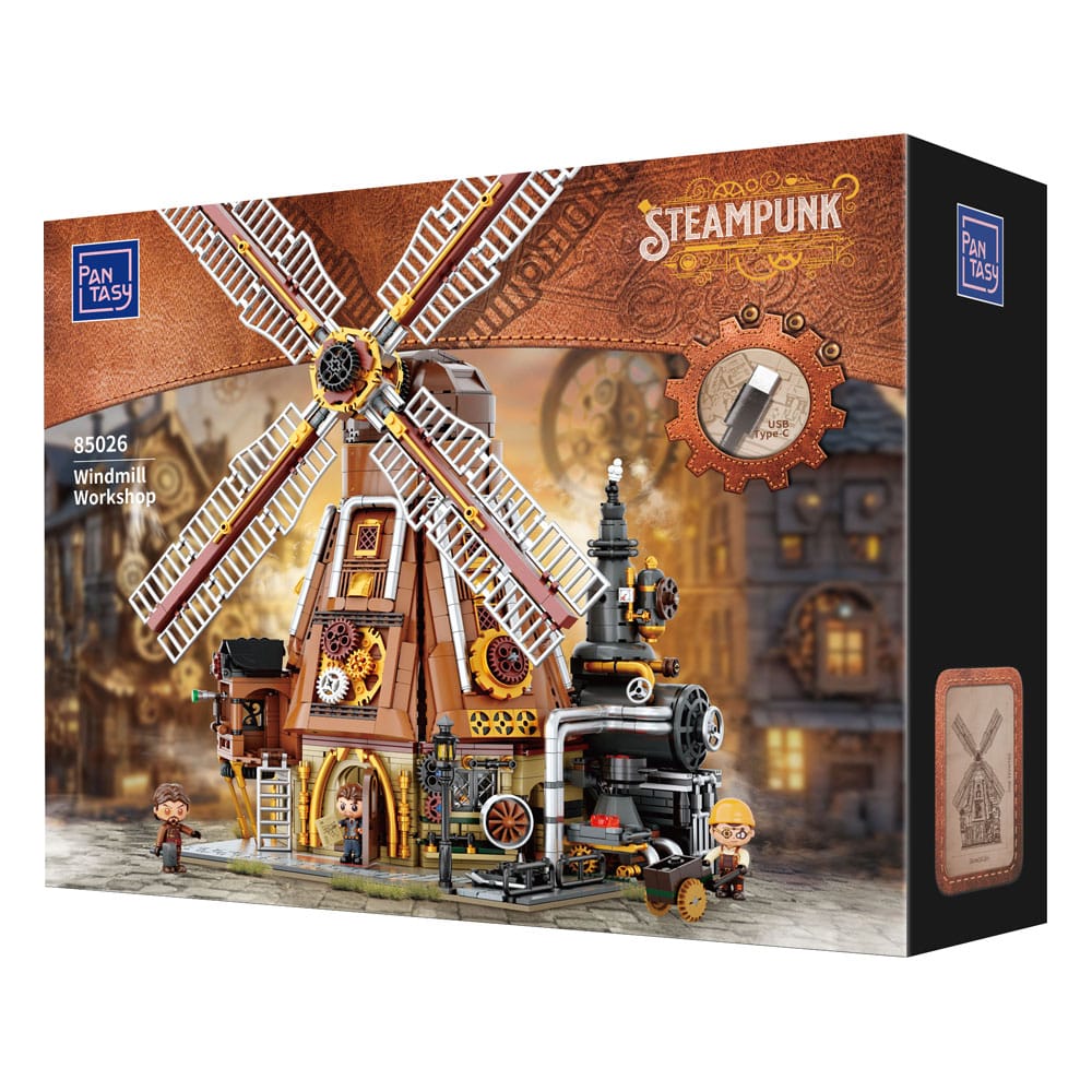 Pantasy Originele constructie Steampunk windmolenworkshop
