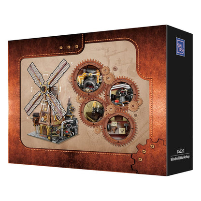Pantasy Originele constructie Steampunk windmolenworkshop