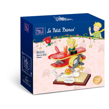 The Little Prince Starry Ride Construction Set vliegtuig 14 cm