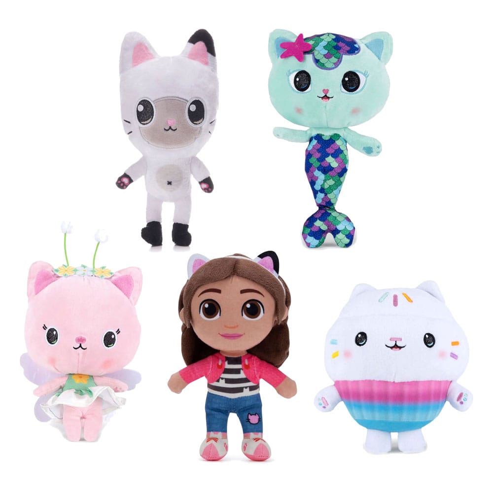 Gabby's Dollhouse pluche cijfers Assortment -karakters 18 cm (24)