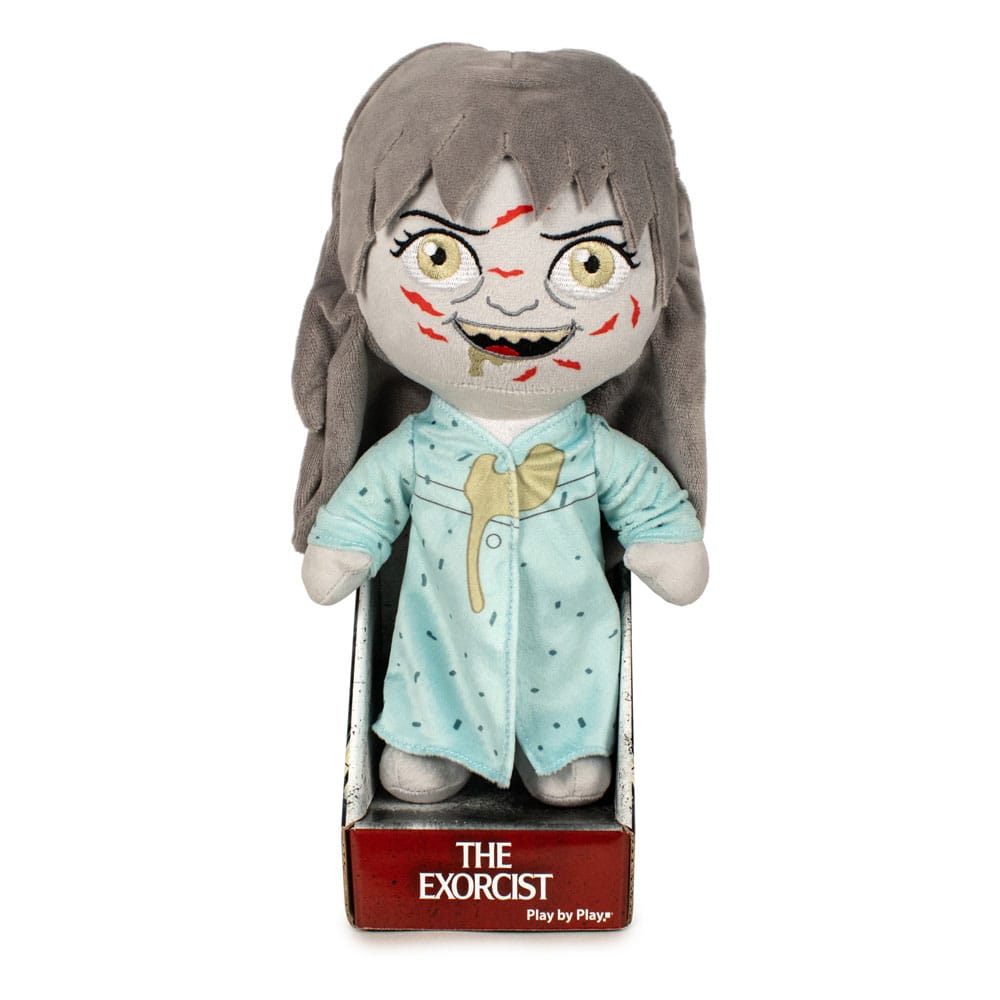 De exorcistische pluche figuur Regan in DisplayVerpackung 27 cm