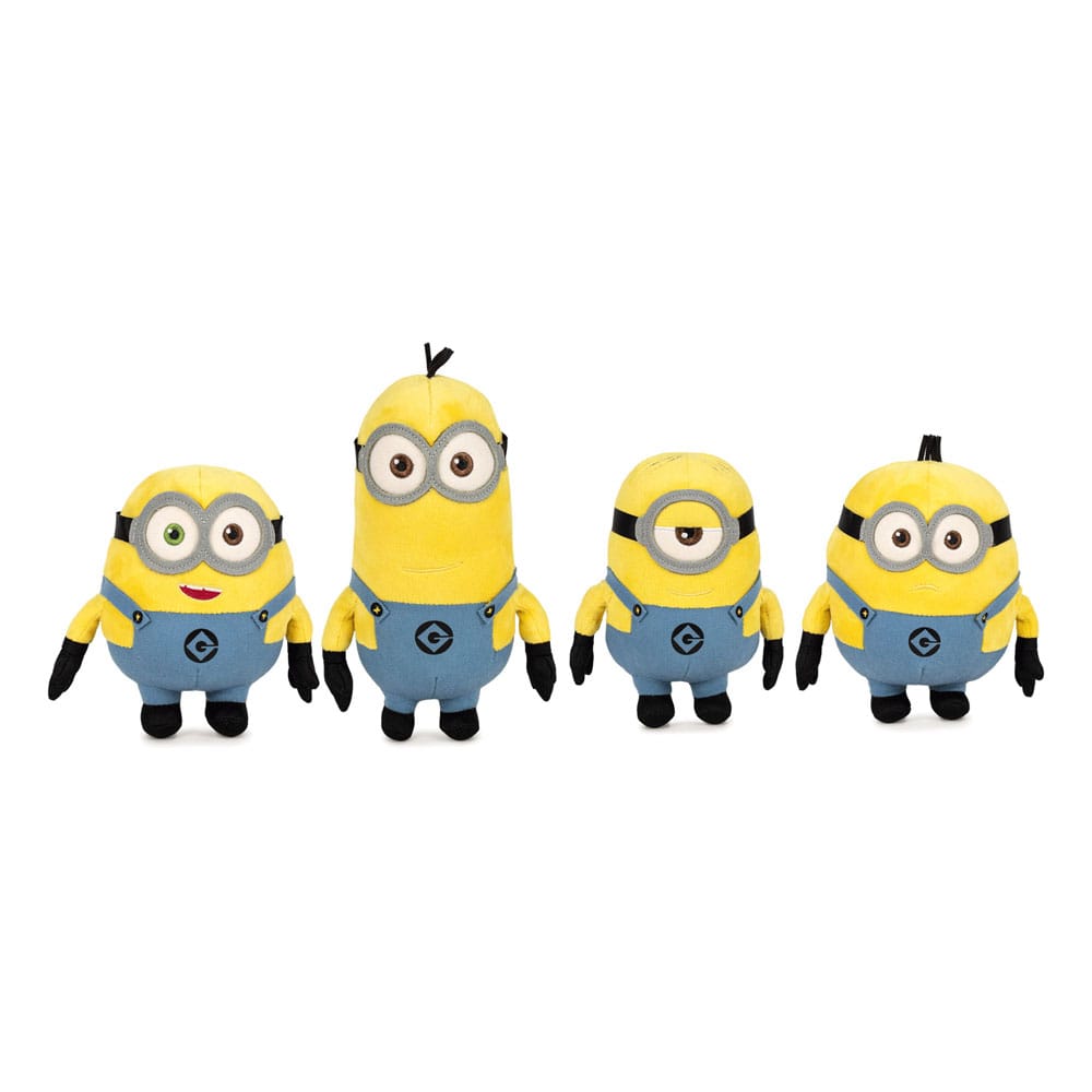 Minions pluche cijfers assortiment tekens 20 cm (24)