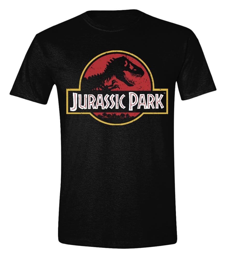 Jurassic Park T-shirt Vintage-logo