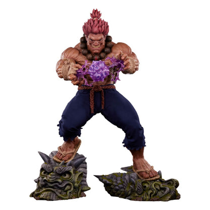 Street Fighter -standbeeld 1/2 Akuma 107 cm