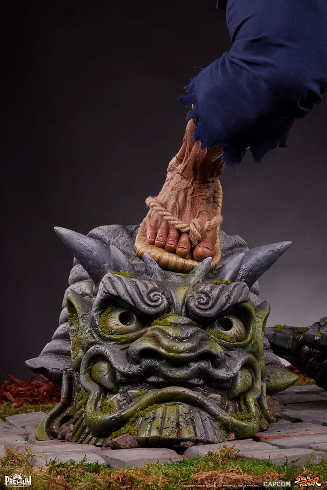 Street Fighter -standbeeld 1/2 Akuma 107 cm