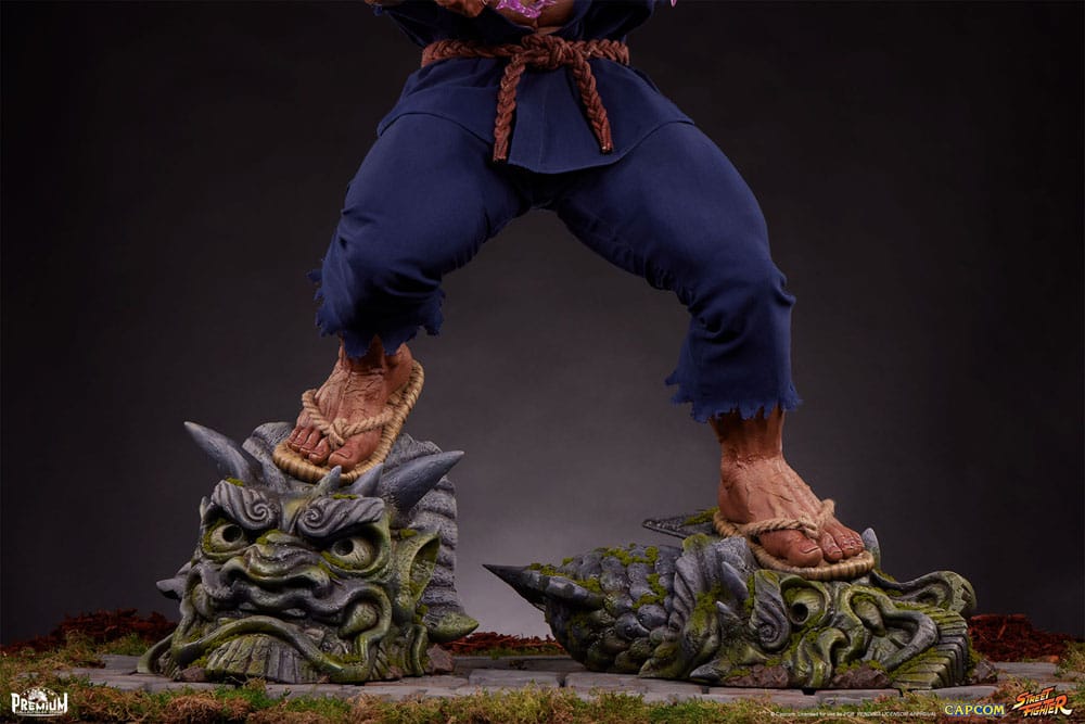 Street Fighter -standbeeld 1/2 Akuma 107 cm