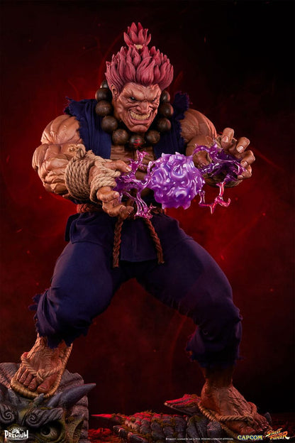 Street Fighter -standbeeld 1/2 Akuma 107 cm