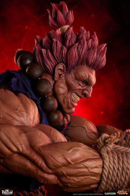 Street Fighter -standbeeld 1/2 Akuma 107 cm