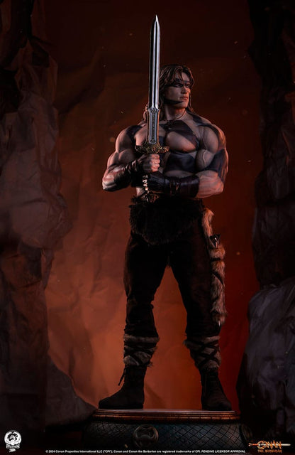 Conan the Barbarian: Conan Warpaint Edition 1:2 Schaal Elite Series Beeld