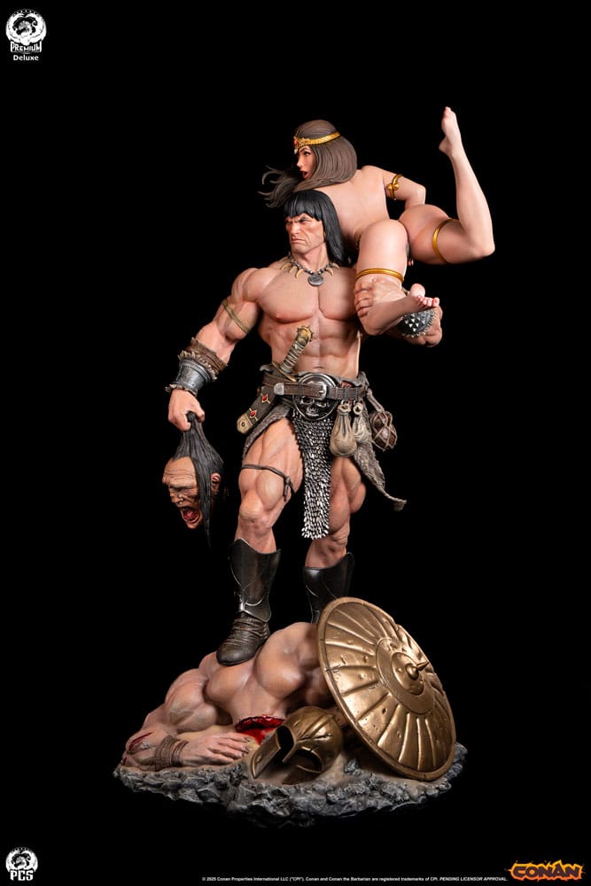 Conan de Barbaar Beeld 1/4 Conan Deluxe Edition 63 cm