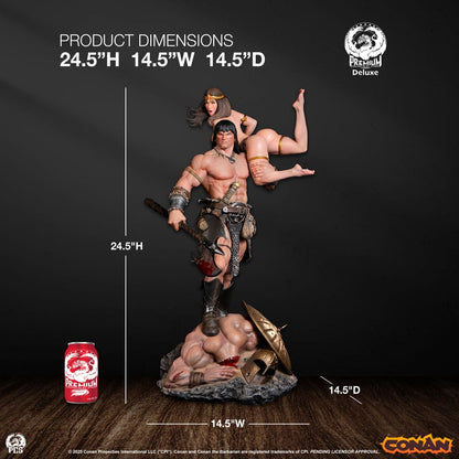 Conan de Barbaar Beeld 1/4 Conan Deluxe Edition 63 cm