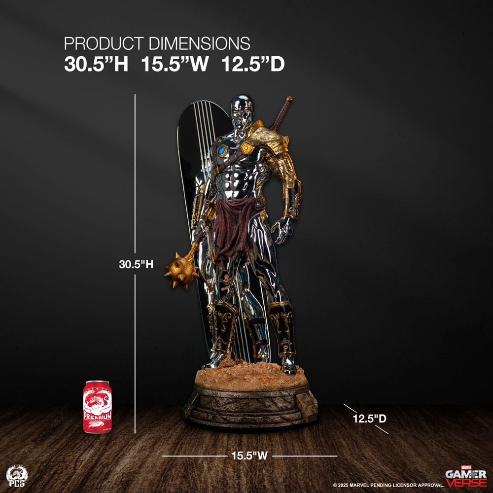 Marvel Gamerverse Beeld 1/3 Zilver Surfer 77 cm