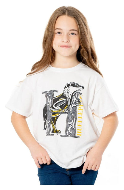 Harry Potter Kinder T-shirt Huffelpuf Mozaïek