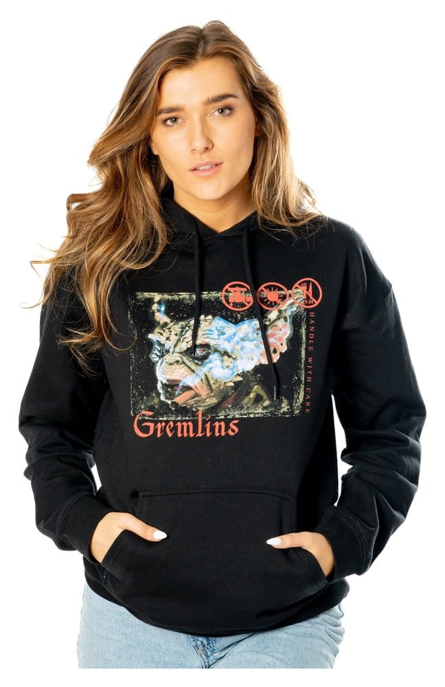 Gremlins trui met capuchon Smoke
