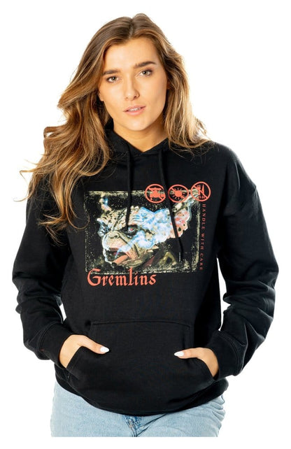 Gremlins trui met capuchon Smoke