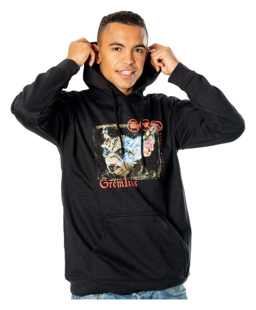 Gremlins trui met capuchon Smoke