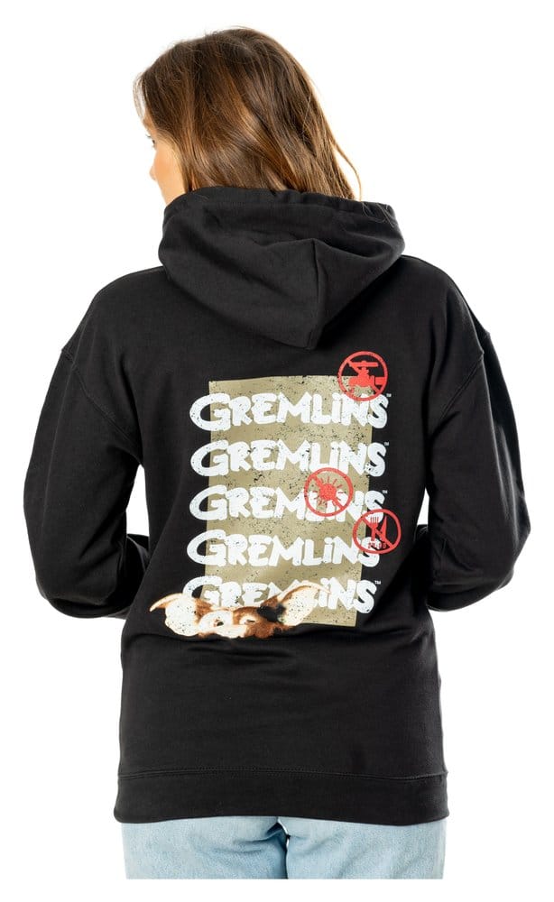 Gremlins trui met capuchon, voorkant, achterkant afscheurbaar