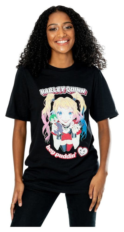 DC T-shirt Harley Quinn Anime Puddin'