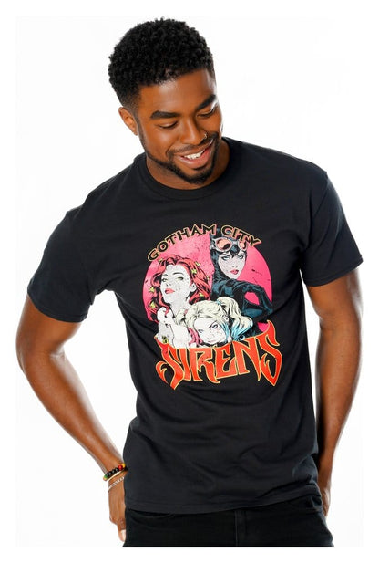 Gotham City sirenes T-shirt vintage poster
