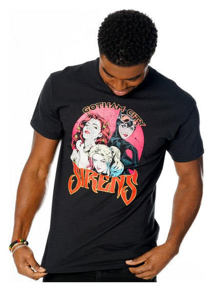 Gotham City sirenes T-shirt vintage poster