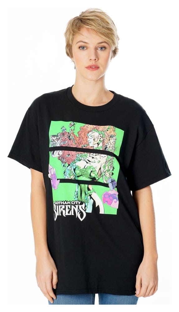 Gotham City Sirens T-shirt Poison Ivy Sirens Cash Zwart
