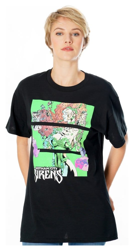 Gotham City Sirens T-shirt Poison Ivy Sirens Cash Zwart
