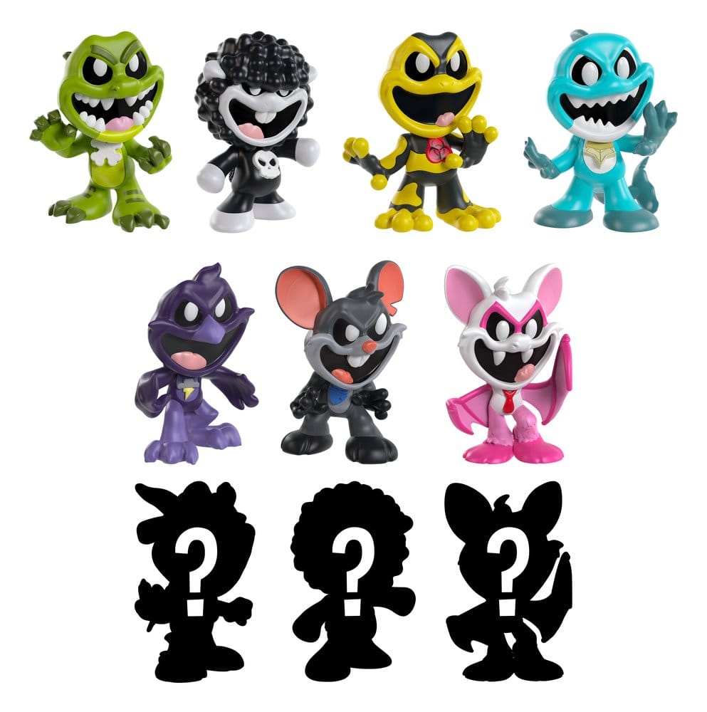 Poppy speeltijd minifiguren 7 cm serie 4 nachtmerrie beestjes display (24)