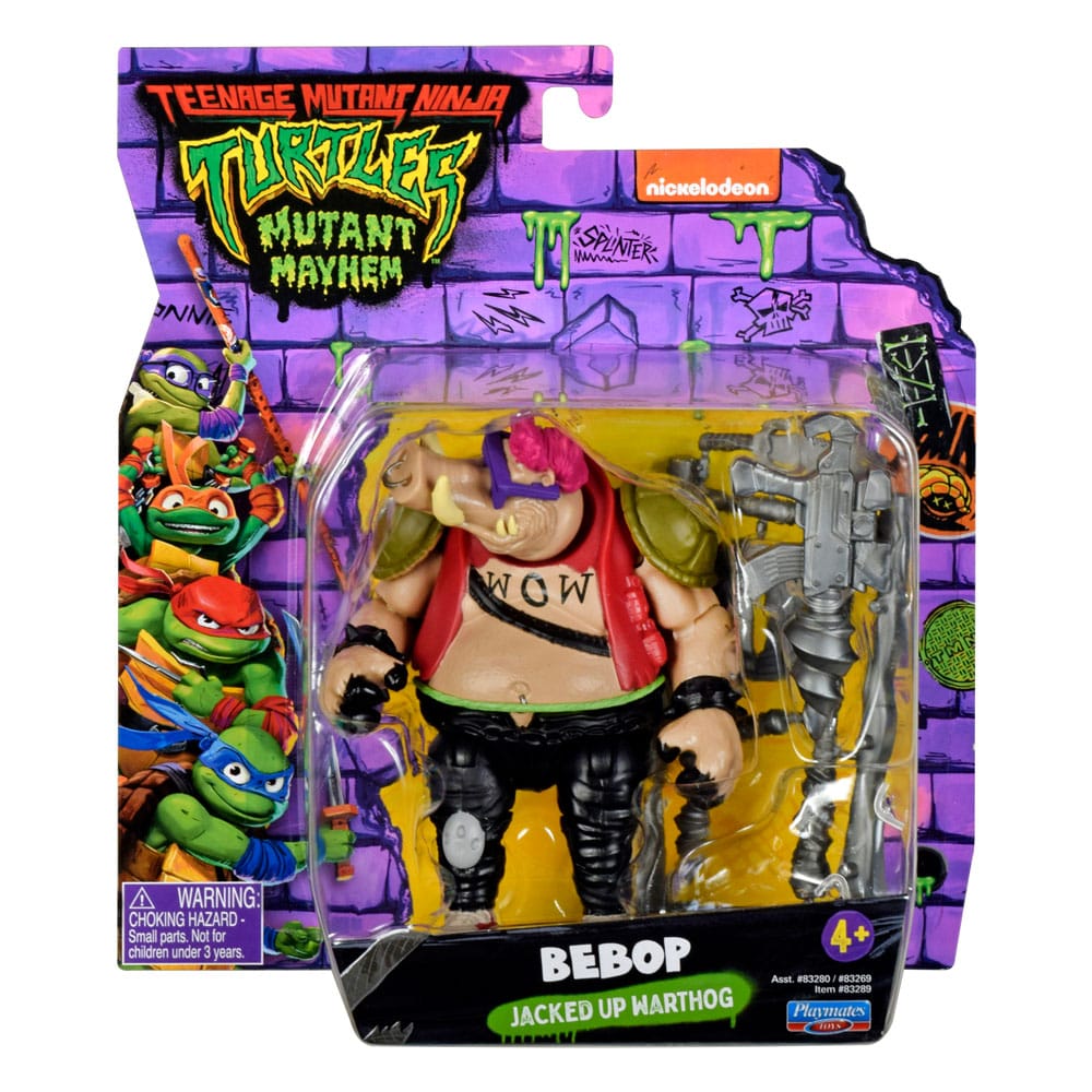 Teenage Mutant Ninja Turtles: Mutant Mayhem actiefiguren 10 cm basisassortiment (12)