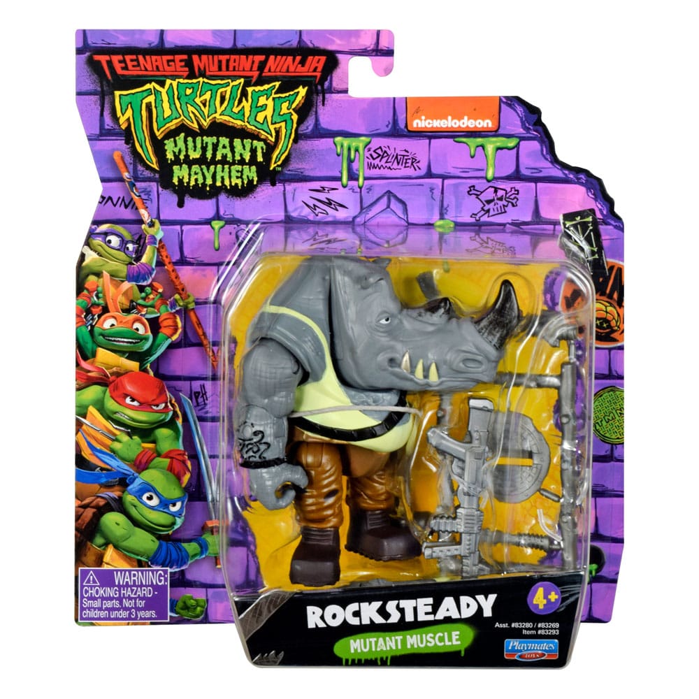 Teenage Mutant Ninja Turtles: Mutant Mayhem actiefiguren 10 cm basisassortiment (12)