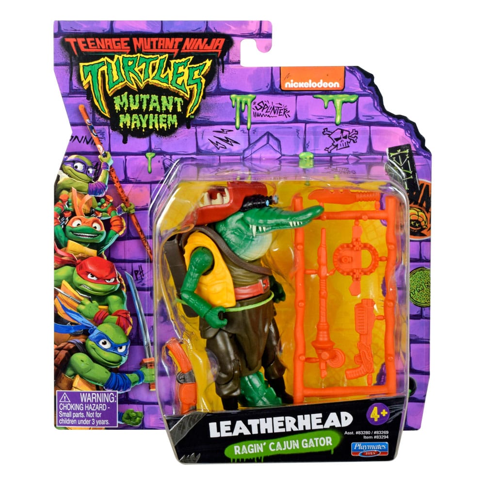 Teenage Mutant Ninja Turtles: Mutant Mayhem actiefiguren 10 cm basisassortiment (12)