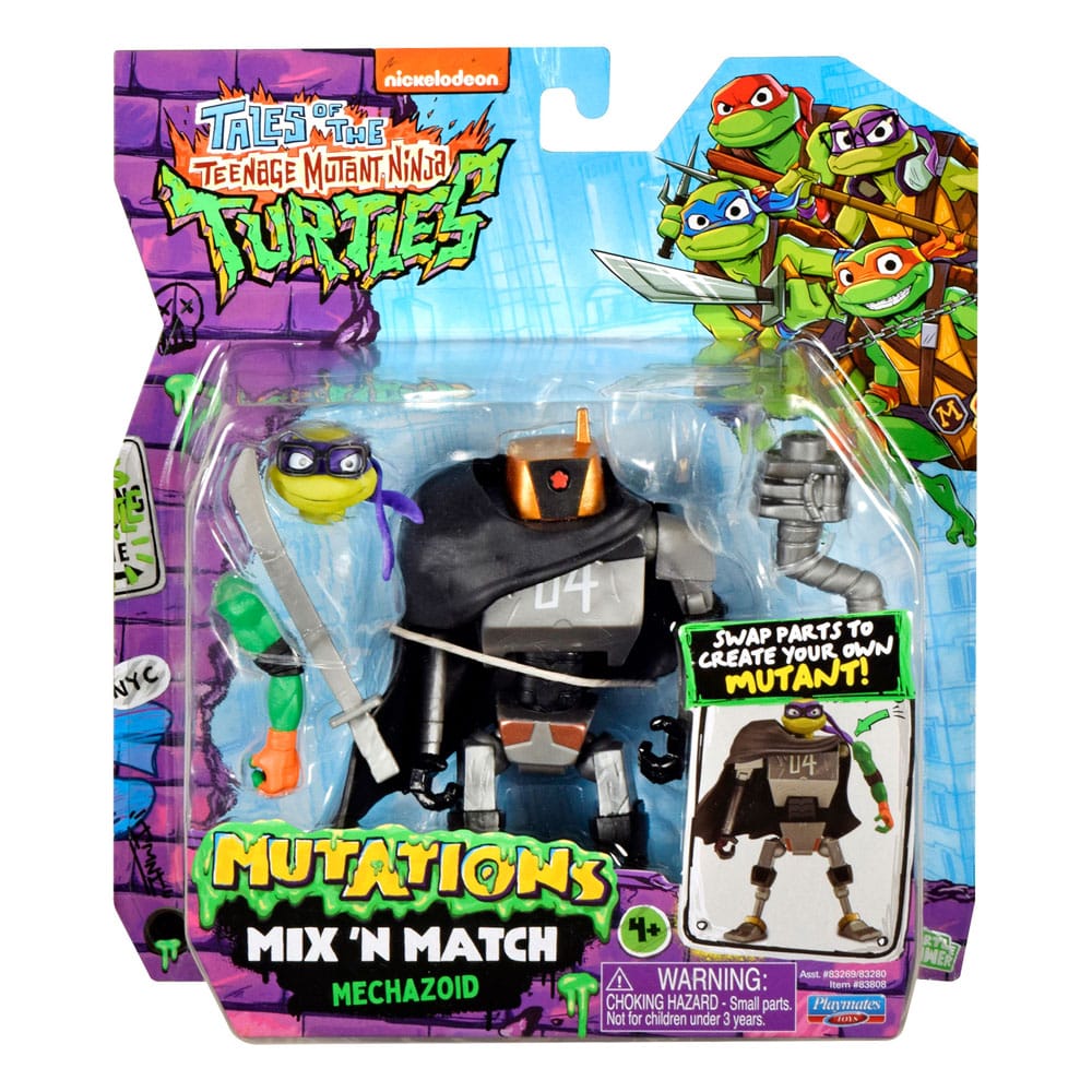 Tales of the Teenage Mutant Ninja Turtles Mix 'n Match actiefiguur Mechazoid 12 cm