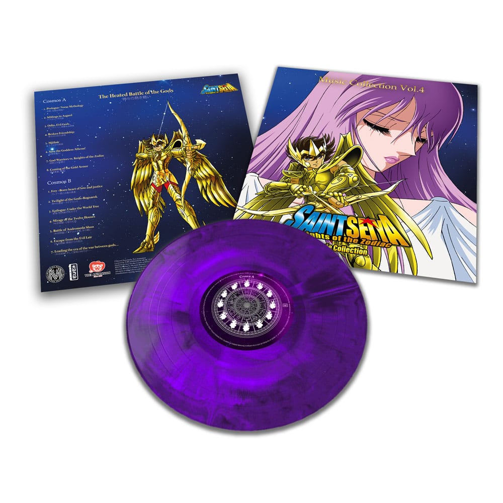 Saint Seiya muziekcollectie vinyl vol. 4