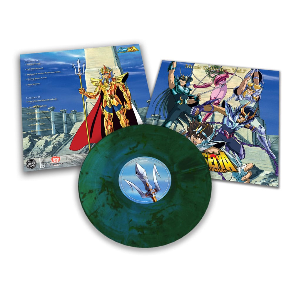 Saint Seiya muziekcollectie vinyl vol. 7