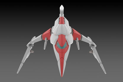 Dariusburst CS Core kunststof bouwpakket 1/144 Legend Silver Hawk 3F-1B Space Fighter 14 cm