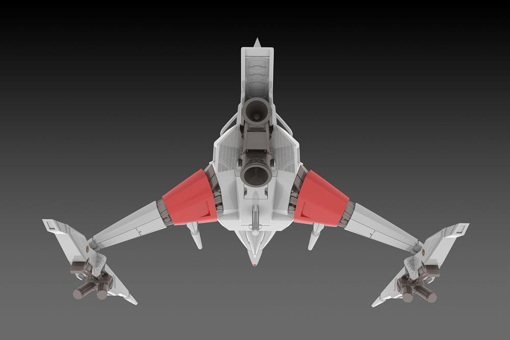 Dariusburst CS Core kunststof bouwpakket 1/144 Legend Silver Hawk 3F-1B Space Fighter 14 cm