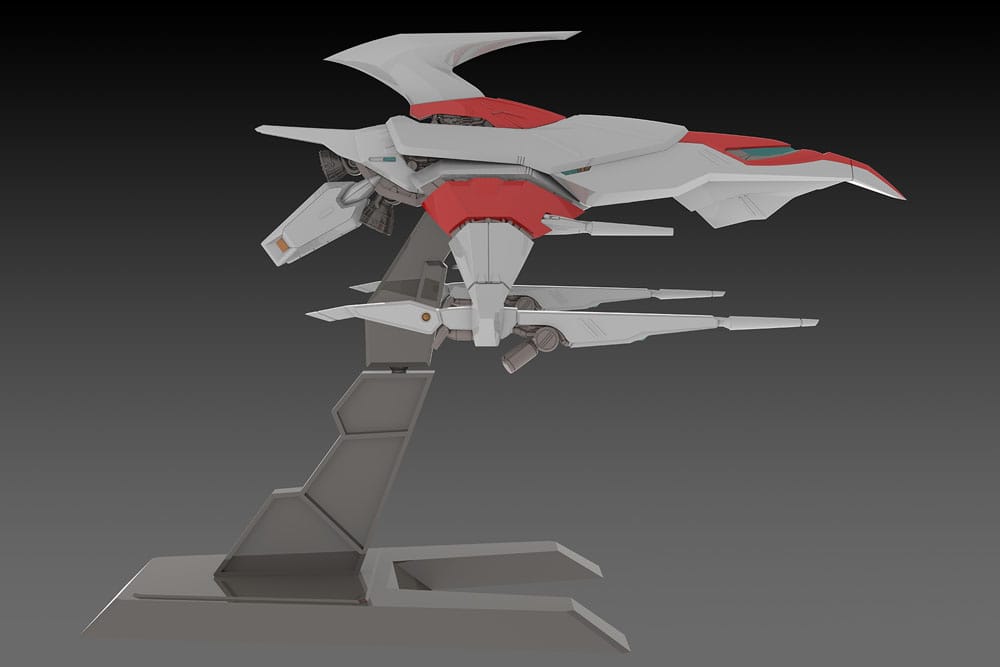 Dariusburst CS Core kunststof bouwpakket 1/144 Legend Silver Hawk 3F-1B Space Fighter 14 cm