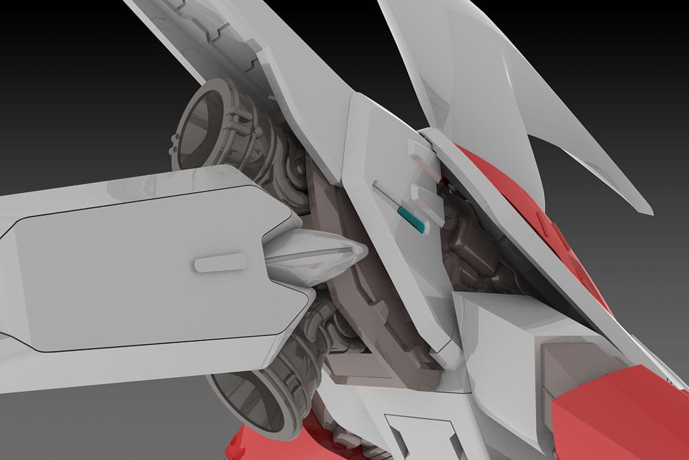 Dariusburst CS Core kunststof bouwpakket 1/144 Legend Silver Hawk 3F-1B Space Fighter 14 cm