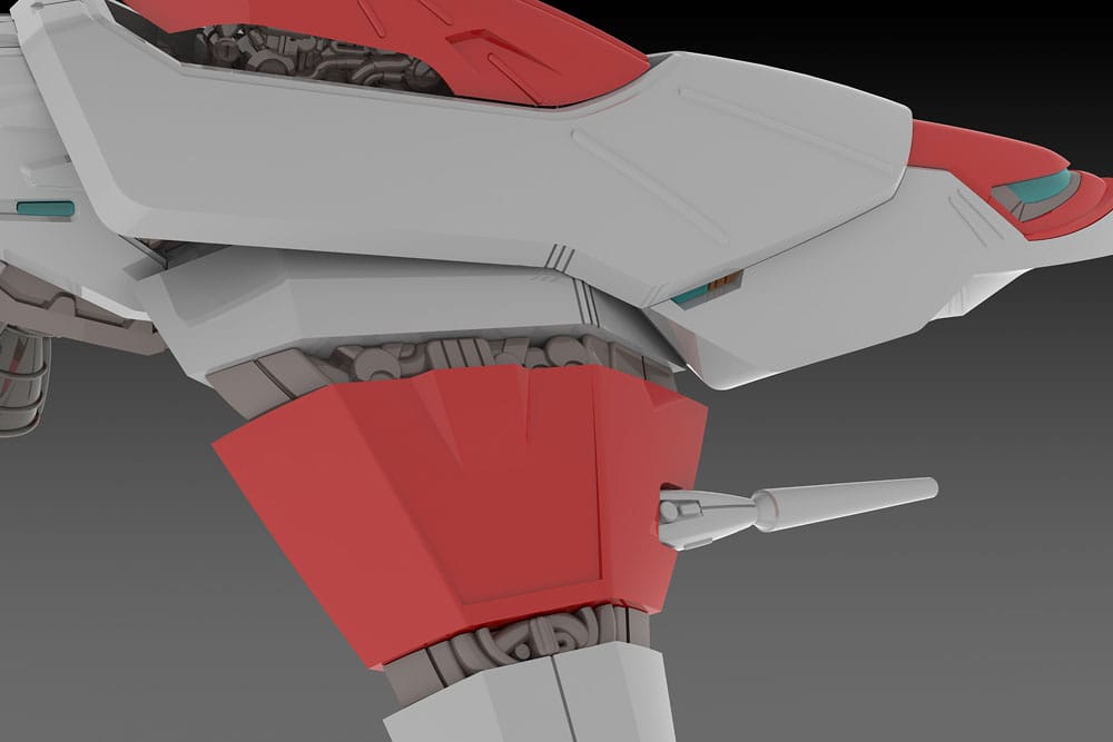 Dariusburst CS Core kunststof bouwpakket 1/144 Legend Silver Hawk 3F-1B Space Fighter 14 cm