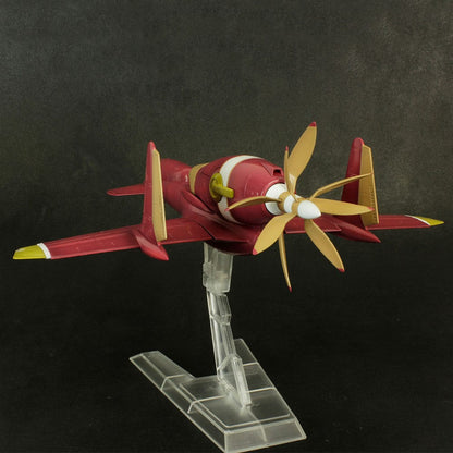 Royal Space Force: The Wings of Honnêamis Plastic modelbouwset 1/72 Honneamise Oukoku Luchtmachtjager Schira-DOW 3e (type met enkele stoel) 21 cm