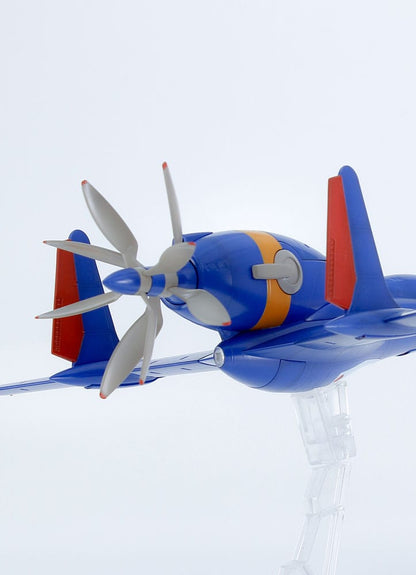 Royal Space Force: The Wings of Honnêamis Plastic modelbouwset 1/72 Honneamise Oukoku Luchtmachtjager Schira-DOW 3e (tweezits) 21 cm