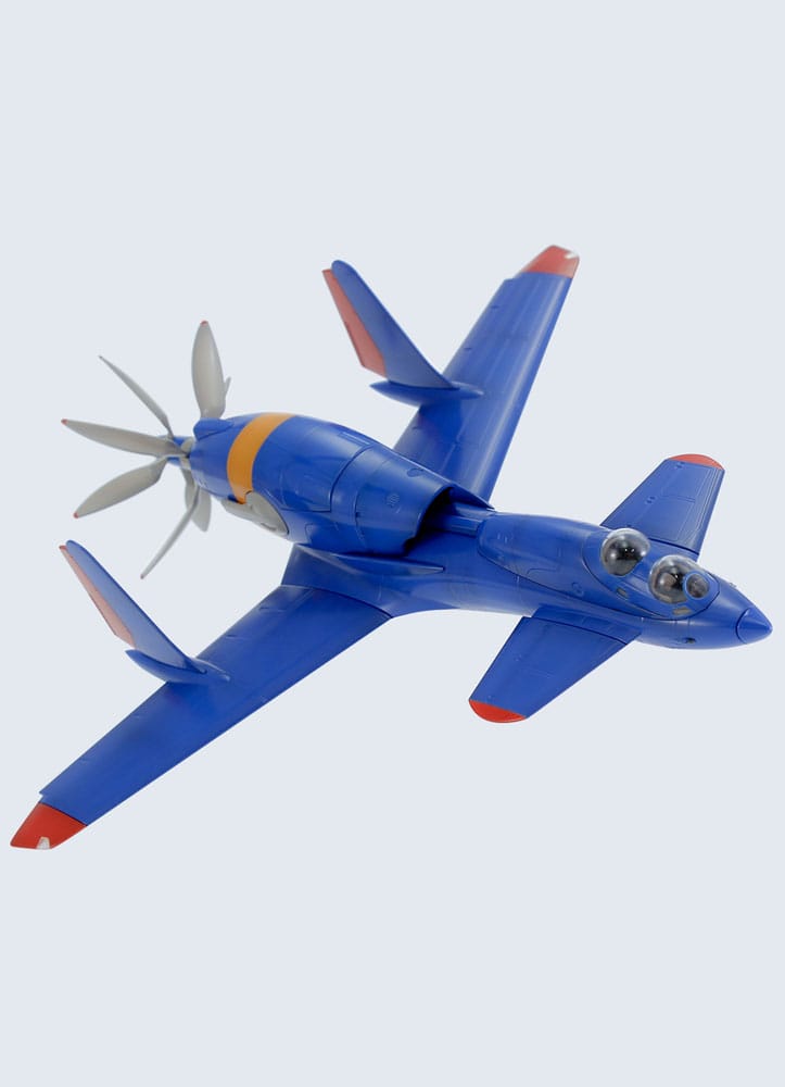 Royal Space Force: The Wings of Honnêamis Plastic modelbouwset 1/72 Honneamise Oukoku Luchtmachtjager Schira-DOW 3e (tweezits) 21 cm