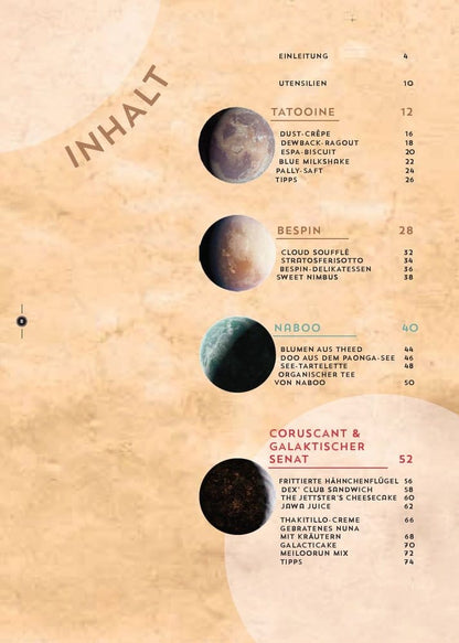 Star Wars Kookboek Cantina: 40 recepten uit een sterrenstelsel ver, ver weg *Duitse versie*