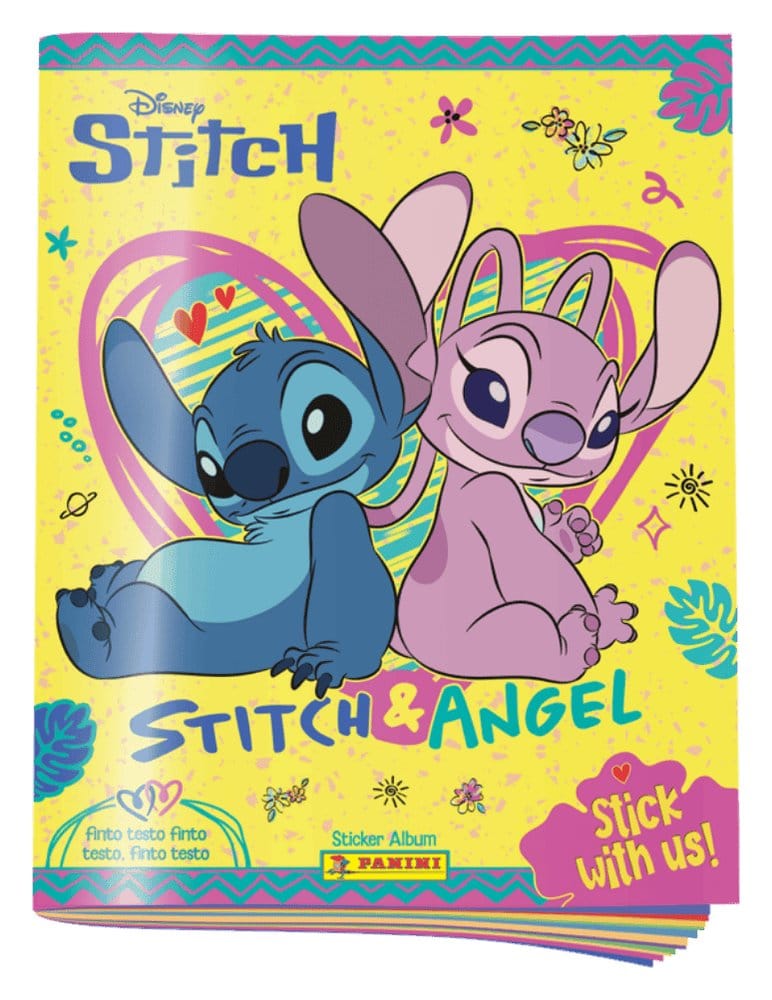 Stitch & Angel stickeralbum *Duitse versie*